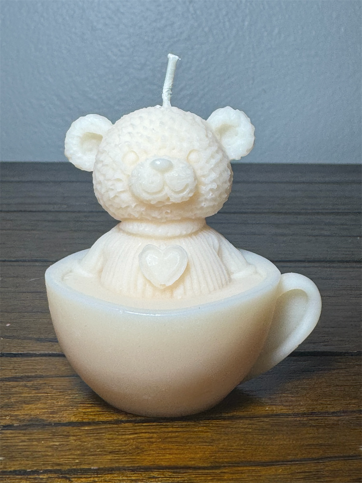 Bear candle
