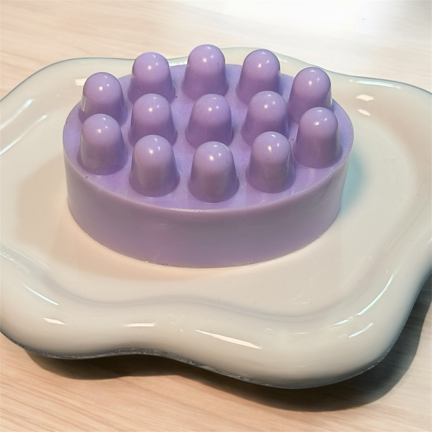 Massage soap bar