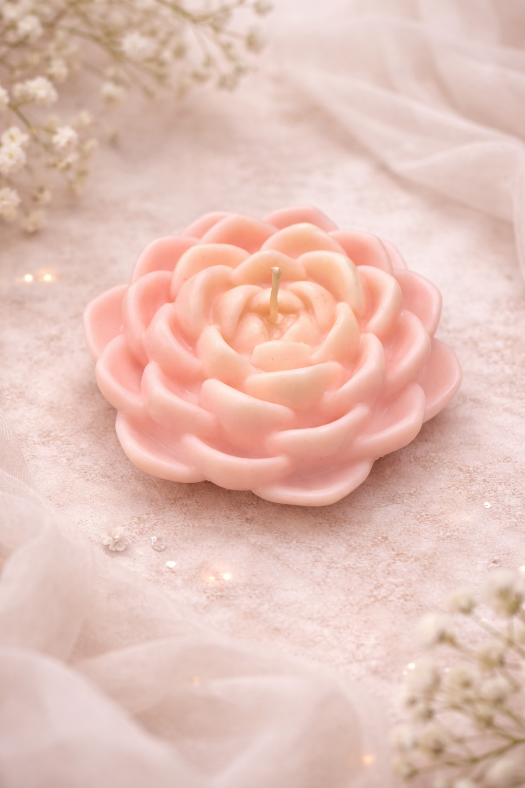 Lotus Flower Candle