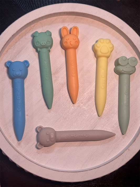 Crayon shape wax melts
