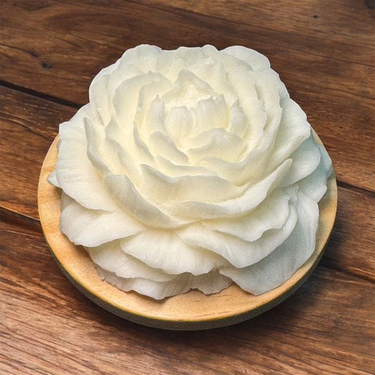 Peony-shaped soap