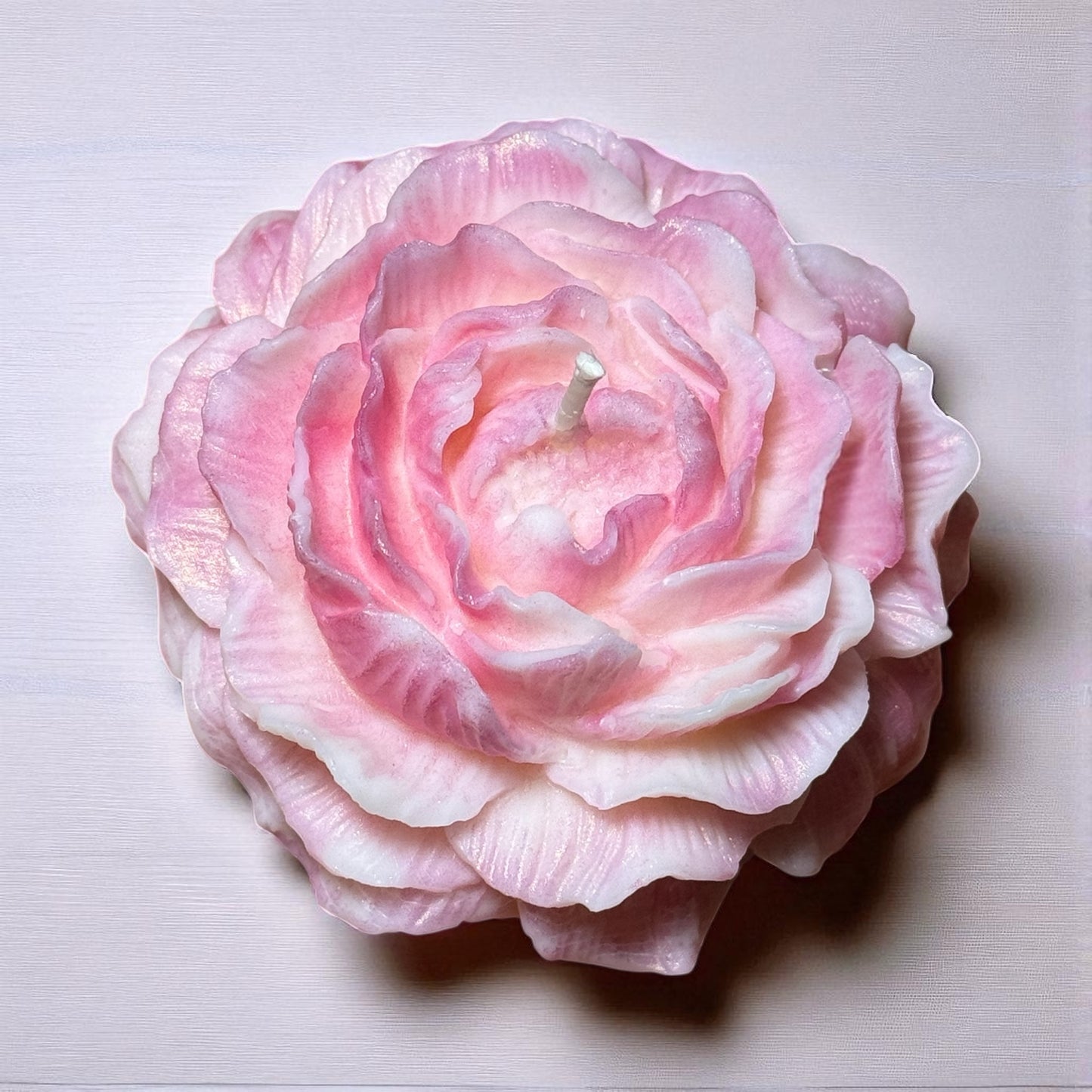 Peony Flower Candle